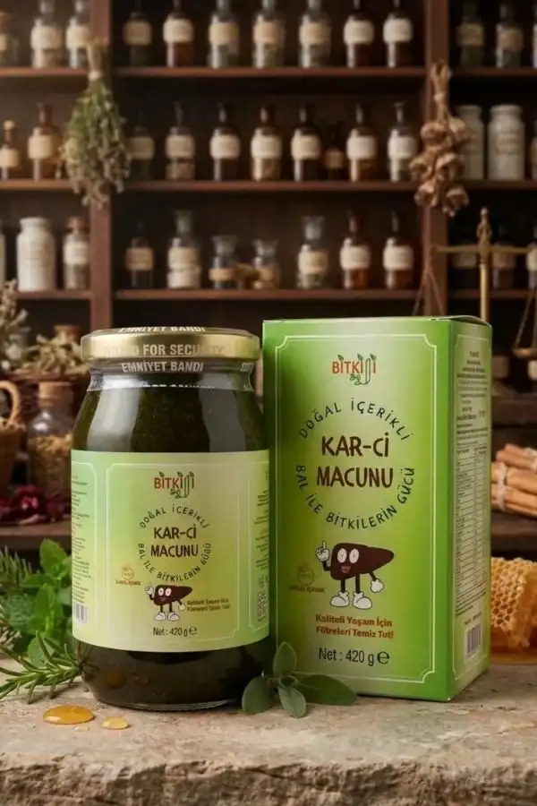 Karci Macunu Enginar, Deve Dikeni ve Mavi Hindibalı 420 gr - Görüntü 4