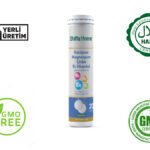 Kalsiyum Magnezyum Çinko D3 Vitamini  Efervesan Tablet