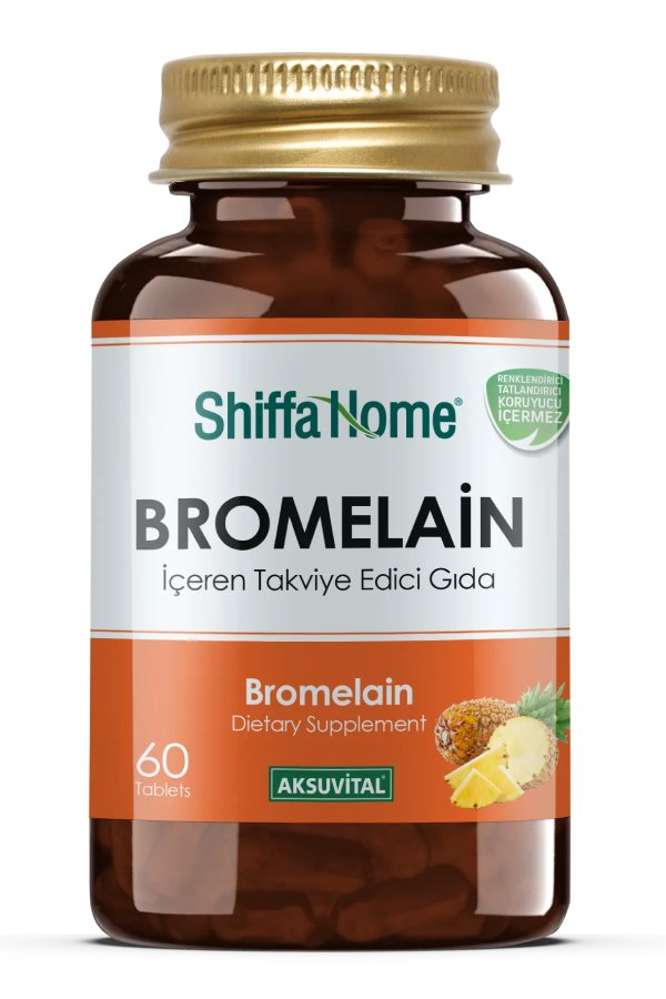 shiffa-home-bromelanin-avakado-tablet-60-kapsul Bromelain 60 Tablet - Görüntü 1