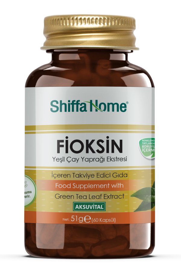 shiffa-home-fioksin-yesil-cay-yapragi-ekstresi-kapsul-zayiflama-kapsul Fioksin Yeşil Çay Yaprağı Ekstresi Kapsül 60 Adet - Görüntü 1