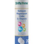 Kalsiyum Magnezyum Çinko D3 Vitamini - 20 Efervesan Tablet