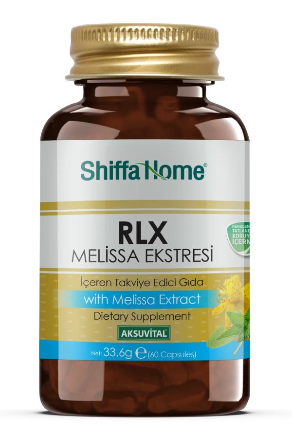 shiffa-home-rlx-melissa-ektresi-melisa-kapsul Rlx Melisa Ekstresi 60 Kapsül - Görüntü 1