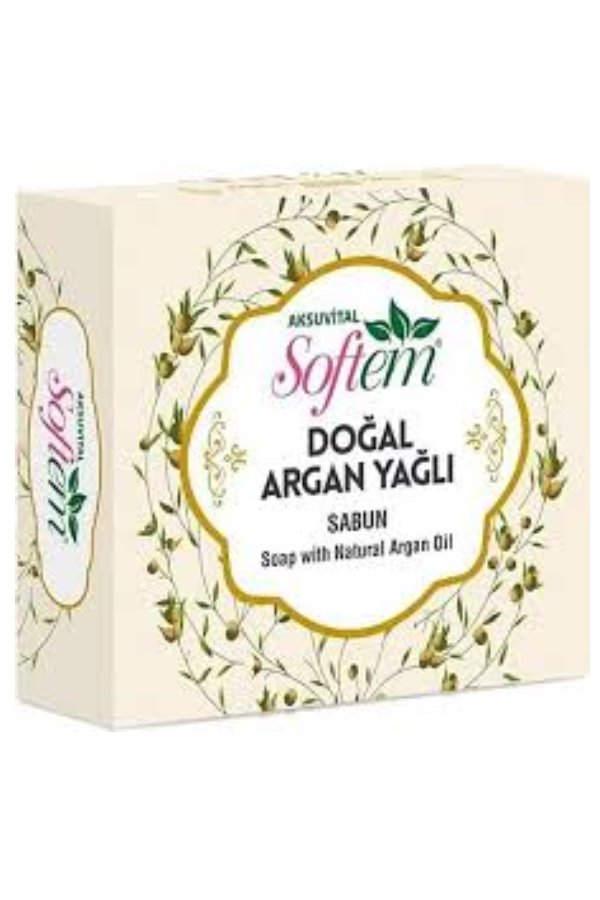 softtem-argan-sabunu-katkisiz-argan-sabunu-dogal-argan-sabunu-saf-argan-sabunu-bitkisel-argan-sabunu Doğal Argan Yağlı Sabun 130 gr. - Görüntü 1