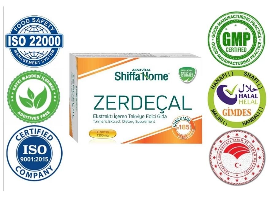 zerdecal-softjeller-shiffa-home- Zerdeçal 30 Softjel - Görüntü 1