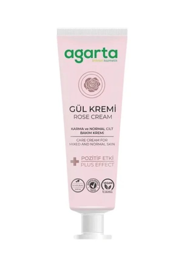 gul-kremi-el-yuz-kremi.jpeg Yüz Ve El Nemlendirici Gül Aromalı Cilt Bakım Kremi 75 ml - Görüntü 1