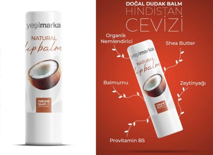 Hindistan Cevizli Doğal Dudak Balmı 5 gr - Görüntü 2