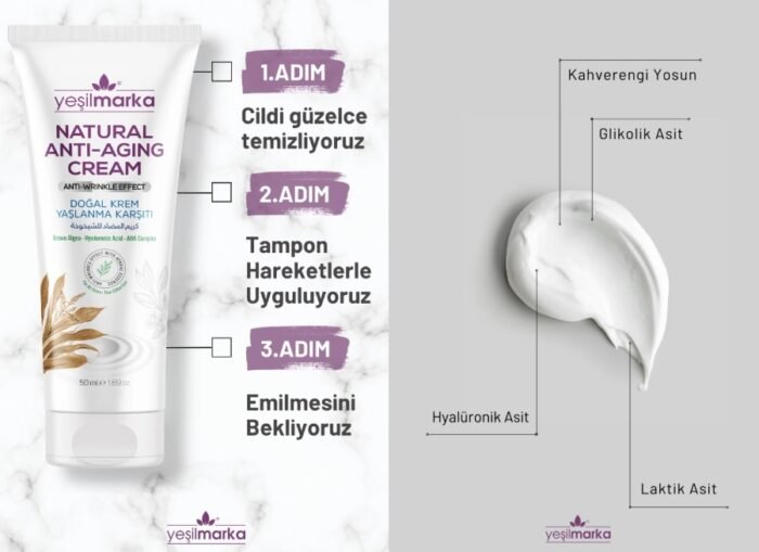 Doğal Kırışıklık Karşıtı Göz Çevresi Bakım Kremi 30 ml - Görüntü 2