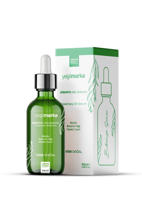 kutu-ve-biberiye-serum Doğal Biberiye Yağı - Saç, Sakal ve Kaş Serumu 50 ml - Görüntü 1