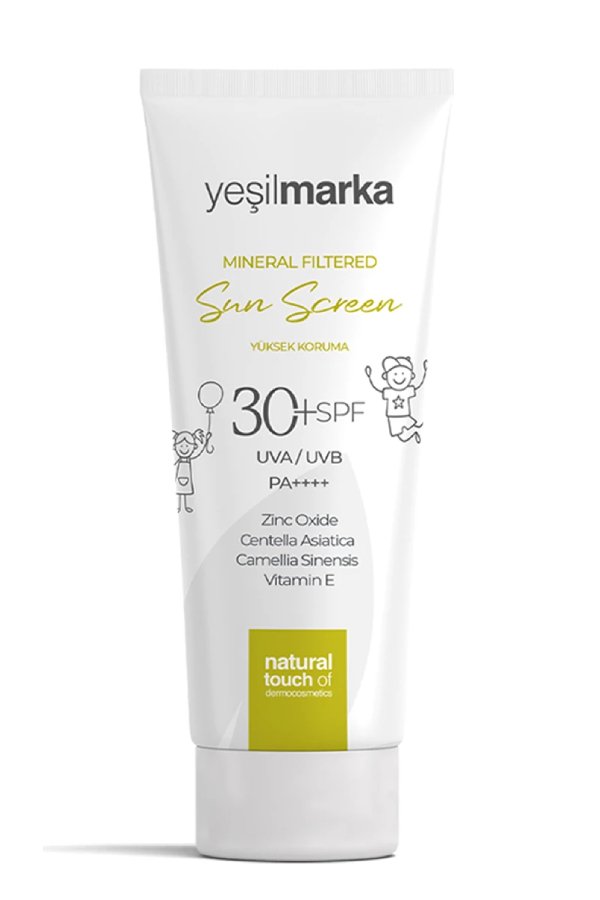mineral-filtre-gunes-kremi-bebek-gunes-kremi Mineral Filtreli Hassas Cilt ve Bebek Güneş Kremi 30 Faktör (SPF) - Görüntü 1