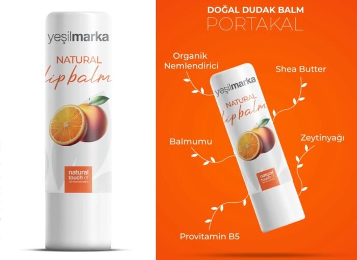 Portakallı Doğal Dudak Balmı 5 gr - Görüntü 2