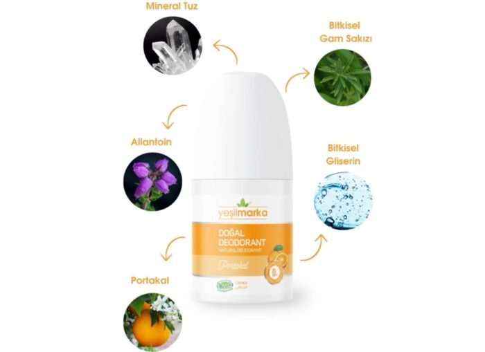 Doğal Portakal Aromalı Deodorant Roll On Yeşilmarka 50 ml - Görüntü 2