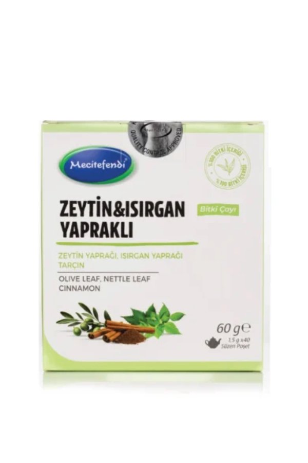 zeytin-ve-isirgan-yaprakli-bitki-cayi-suzen-diyabet-kolesterol-cayi Zeytin Yapraklı & Isırgan Otlu Çay 40'Lı - Görüntü 1