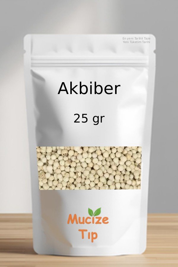akbiber-beyaz-karabiber-25gr Beyaz Karabiber - Akbiber - Görüntü 1